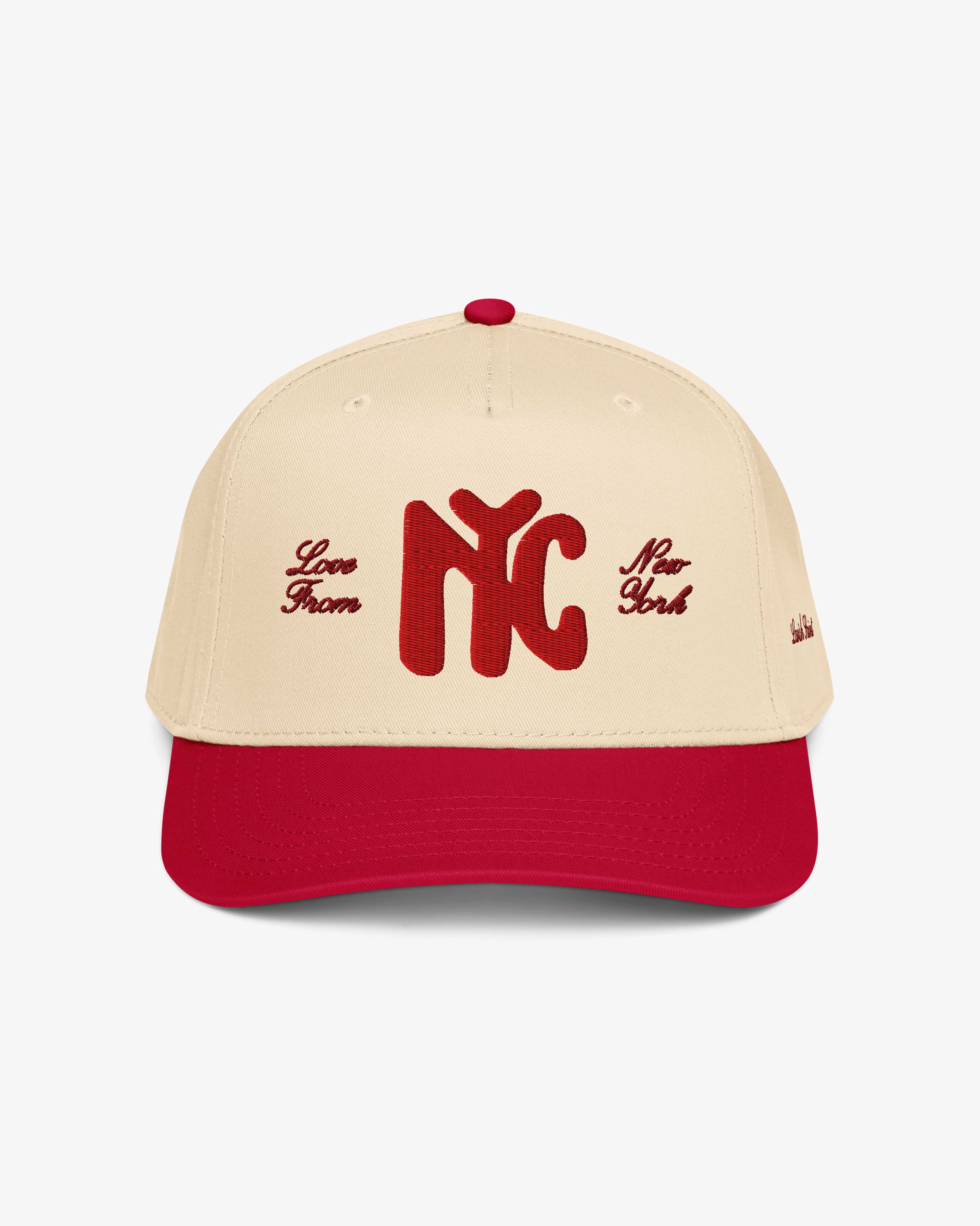 NYC Cap - Exclusive Edition - Red – Lavish Saint