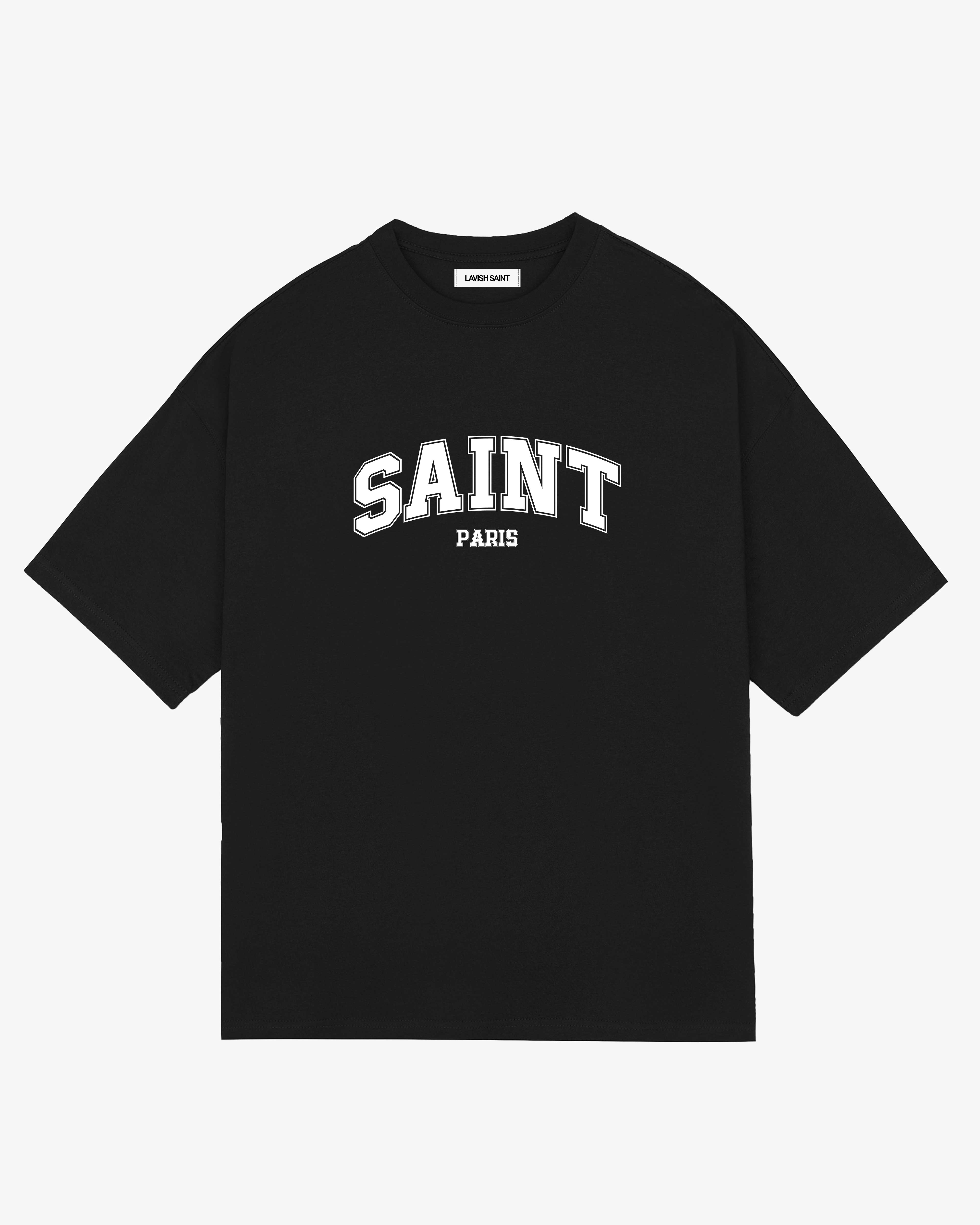 Saint Paris T-shirt - Black – Lavish Saint