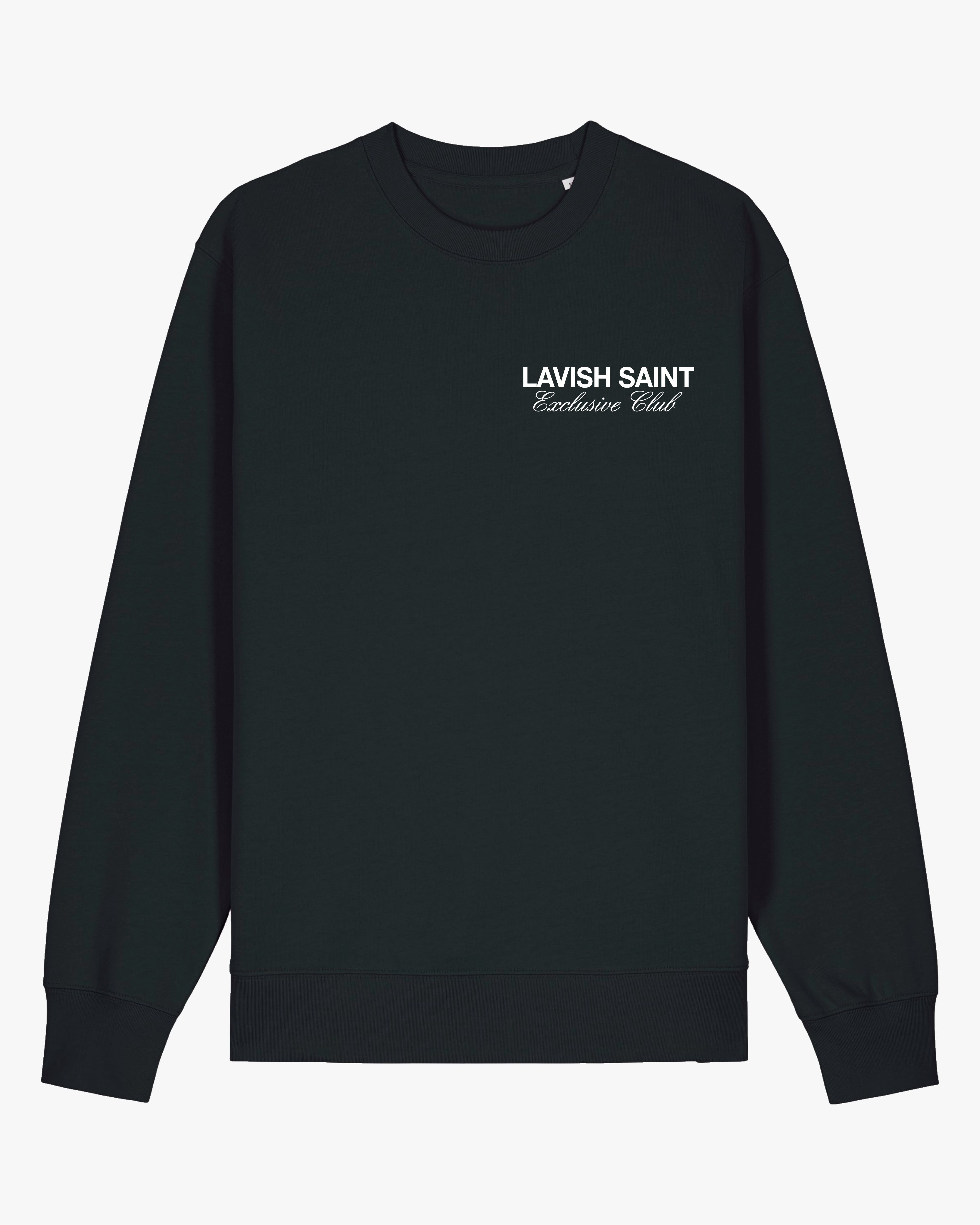 EXCLUSIVE CLUB SWEATER - BLACK