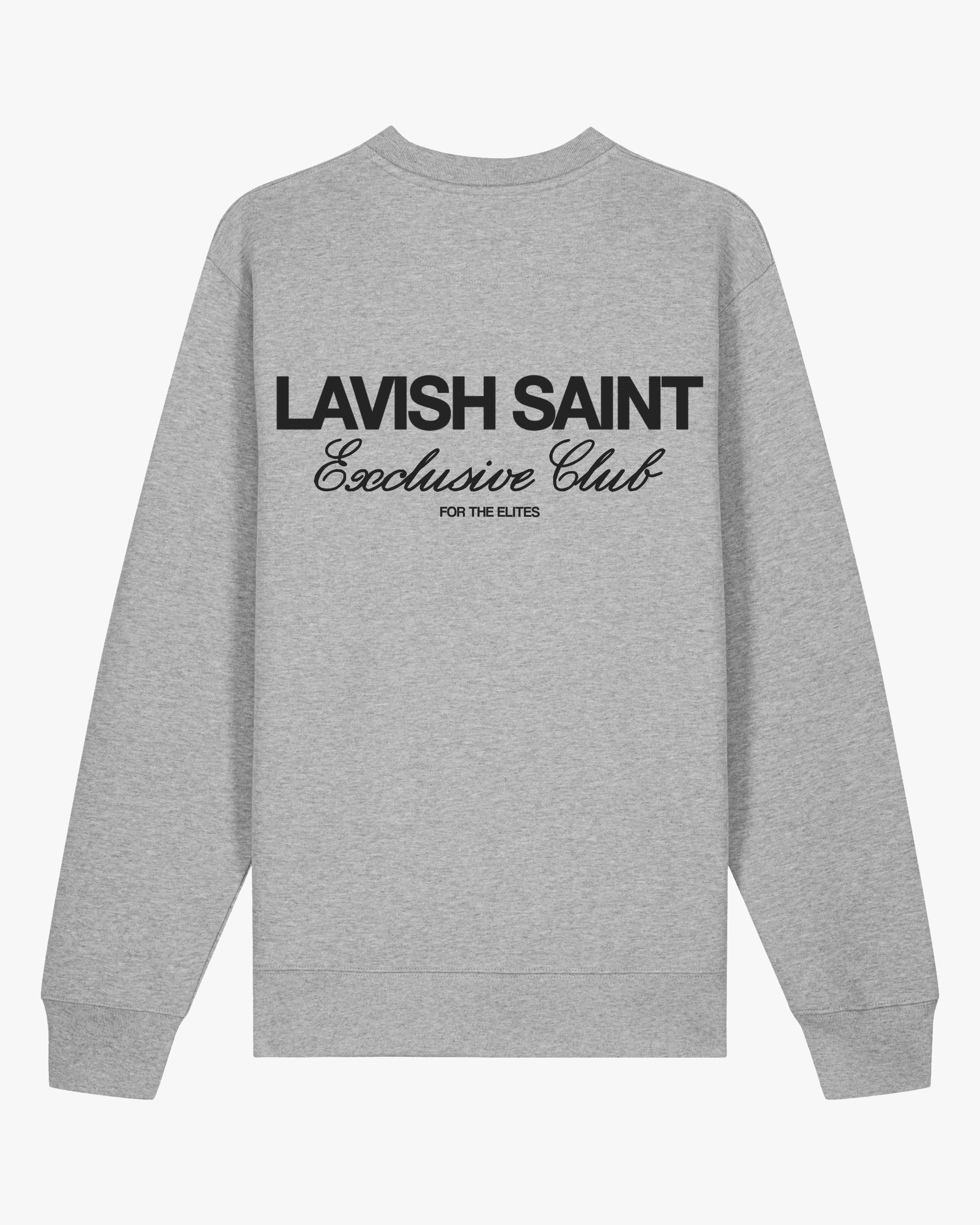 EXCLUSIVE CLUB SWEATER - GRAY