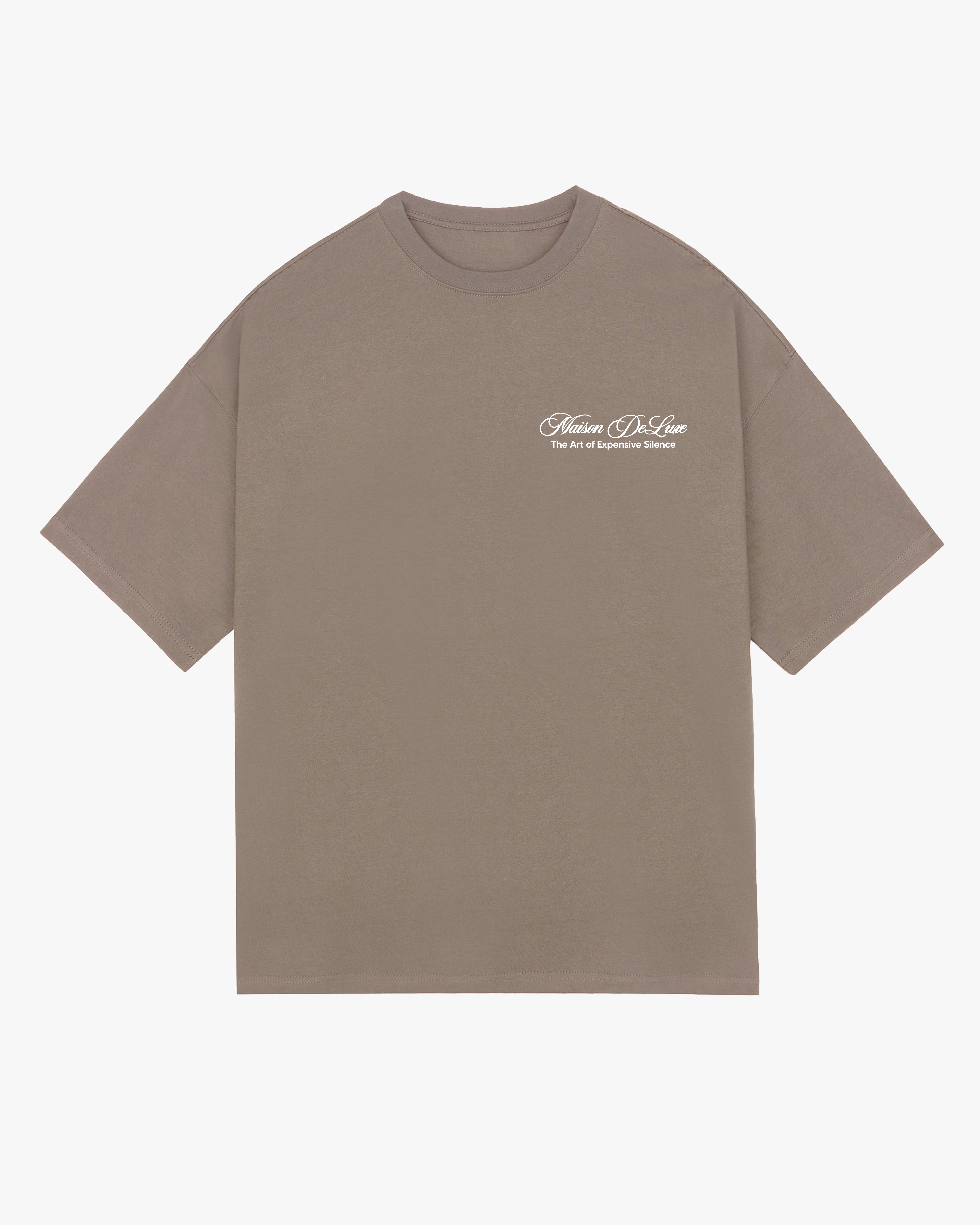MAISON DE LUXE OVERSIZED TEE - AMERICANO
