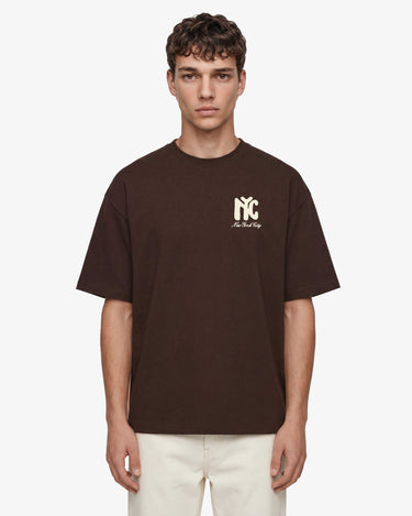 NYC T-shirt - Brown – Lavish Saint