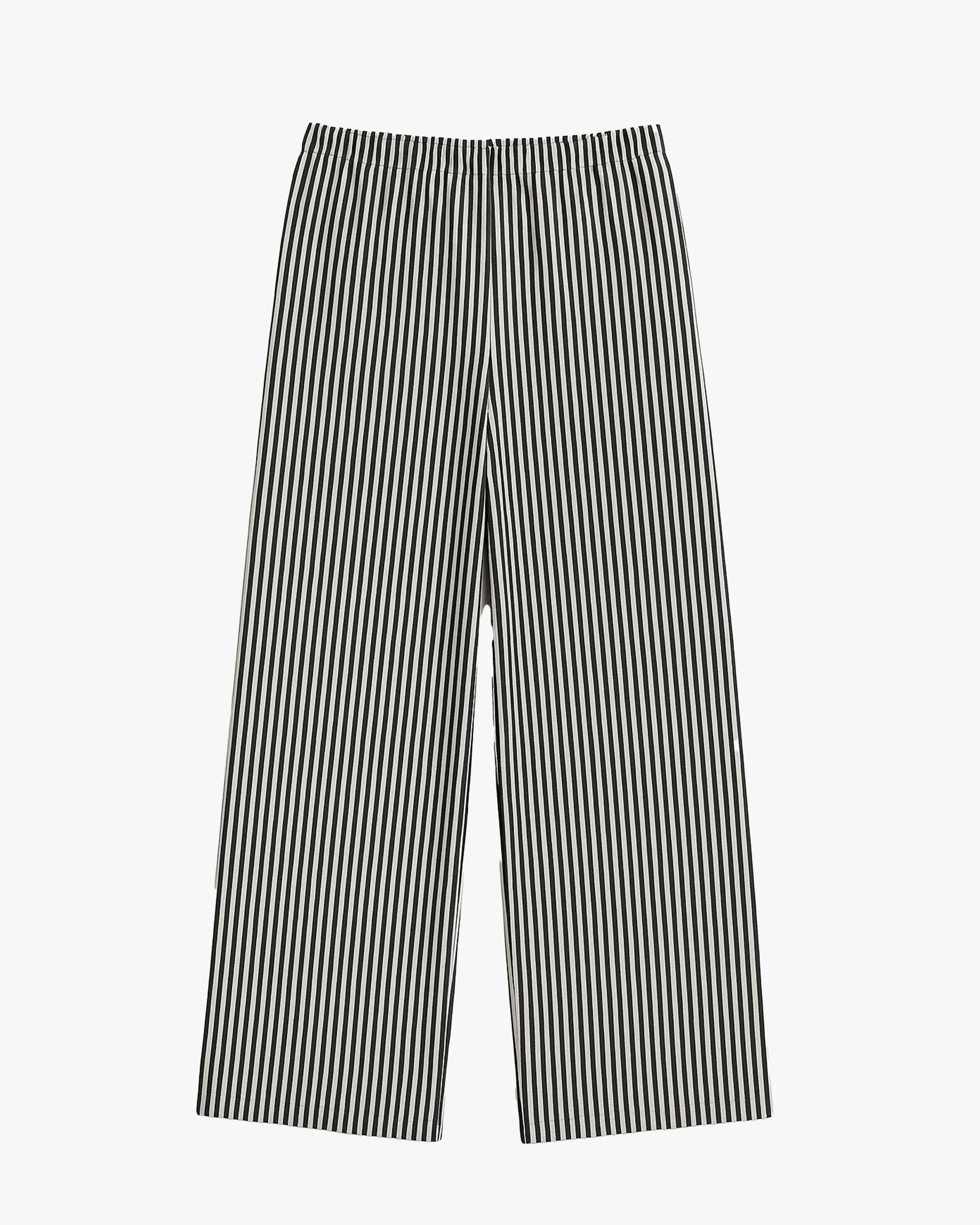 UNISEX STRIPED PANTS - GREY