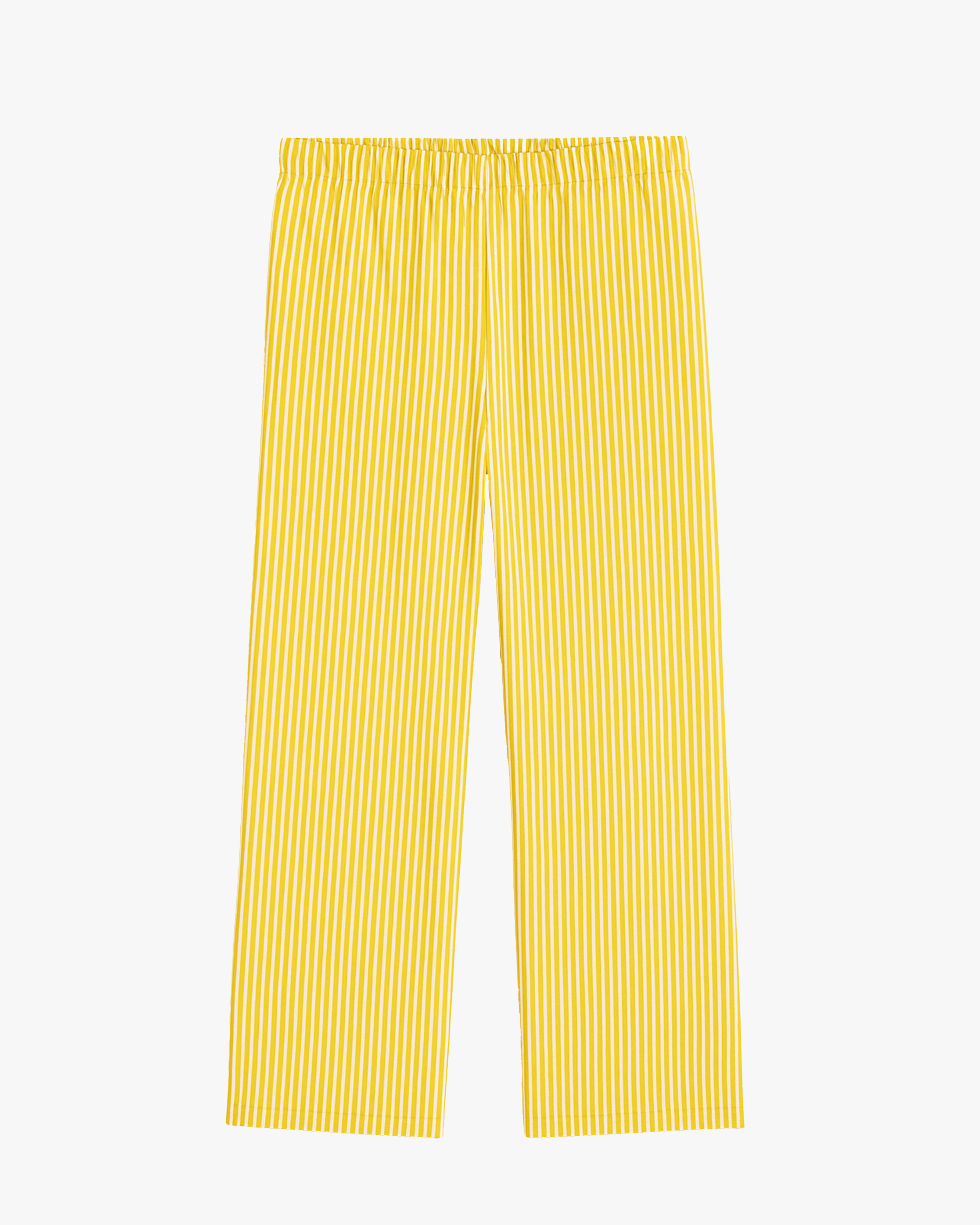 UNISEX STRIPED PANTS - YELLOW