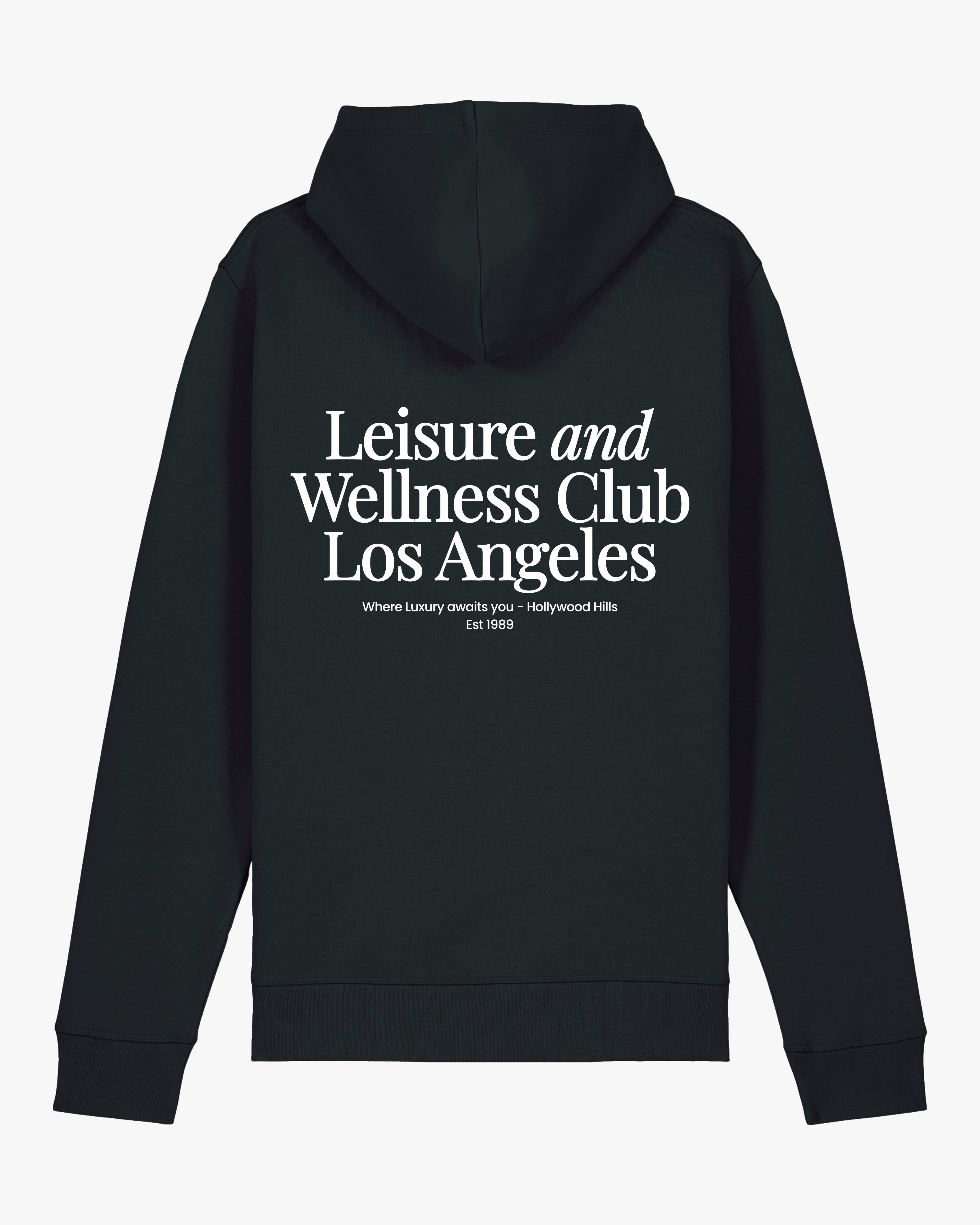 L&W CLUB HOODIE - BLACK