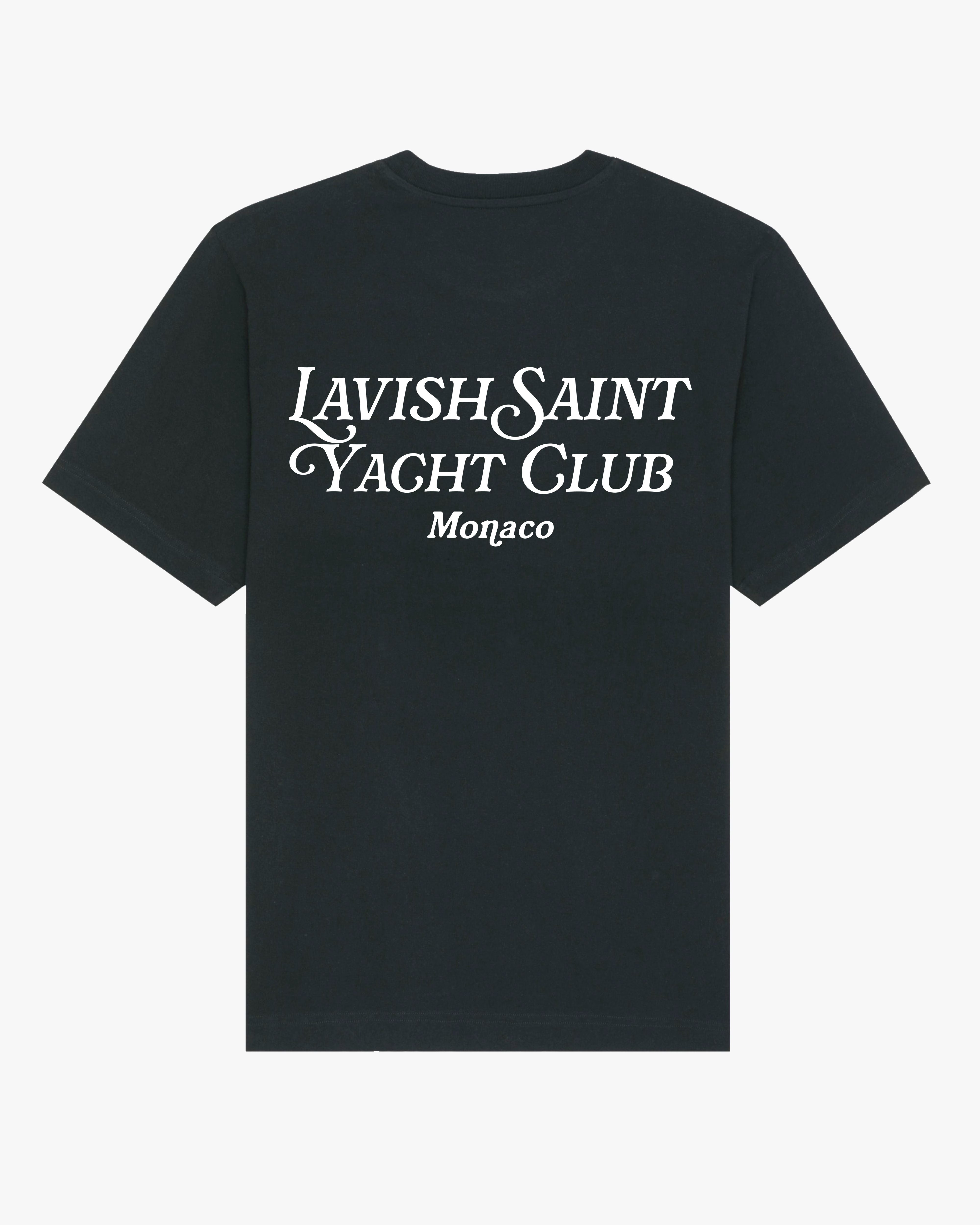 YACHT CLUB TEE - BLACK