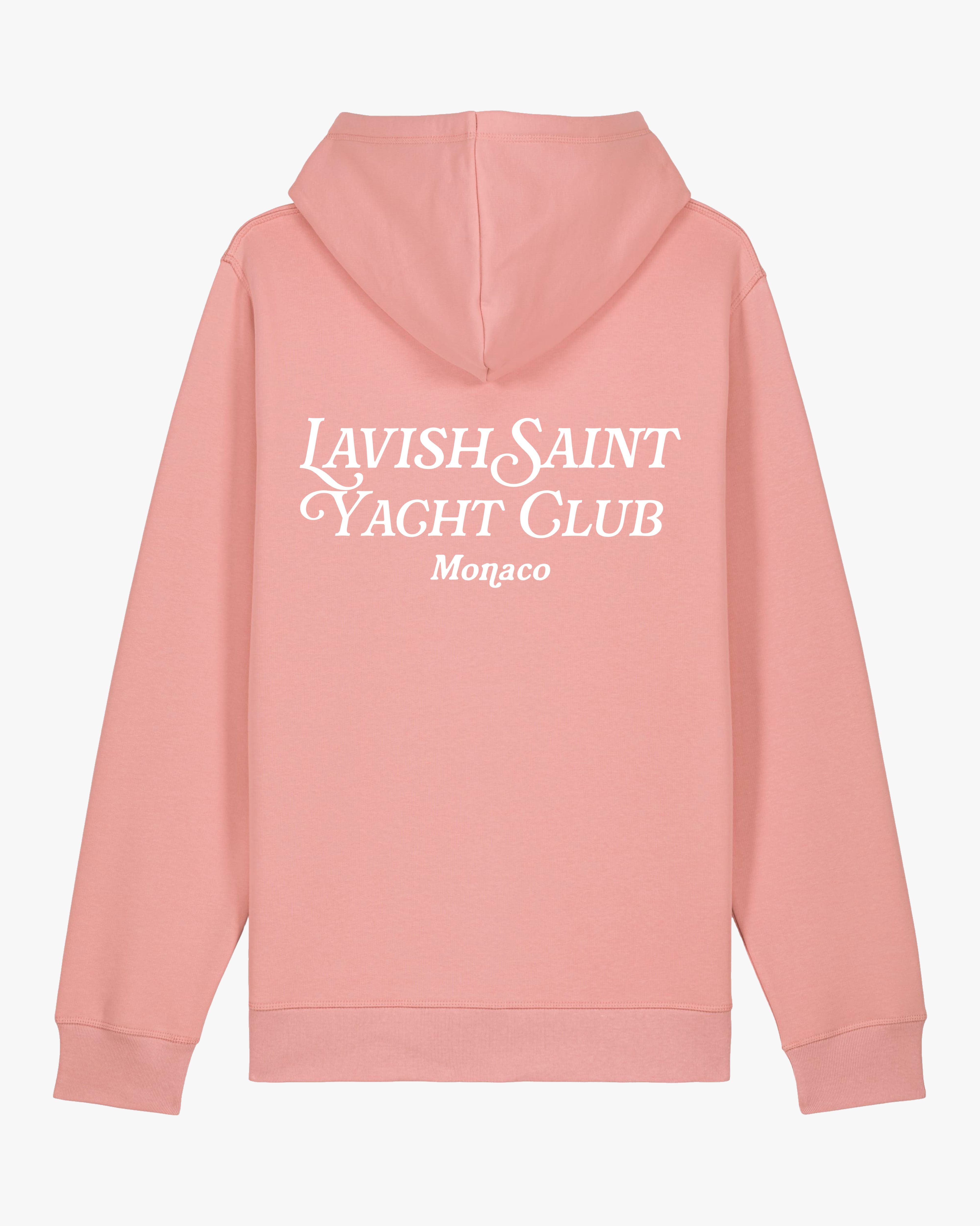 YACHT CLUB HOODIE - LIGHT ROSE