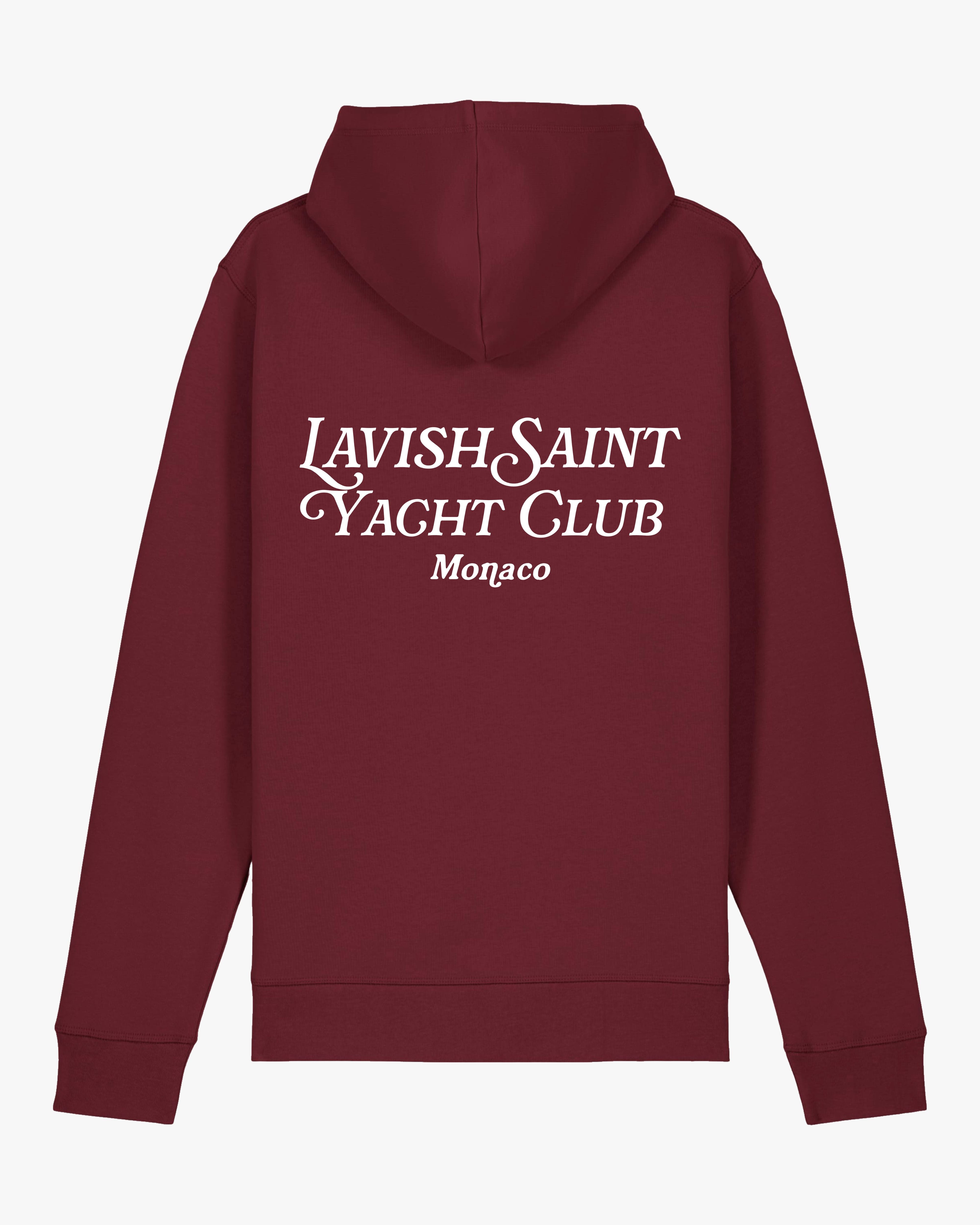 YACHT CLUB HOODIE - MAROON