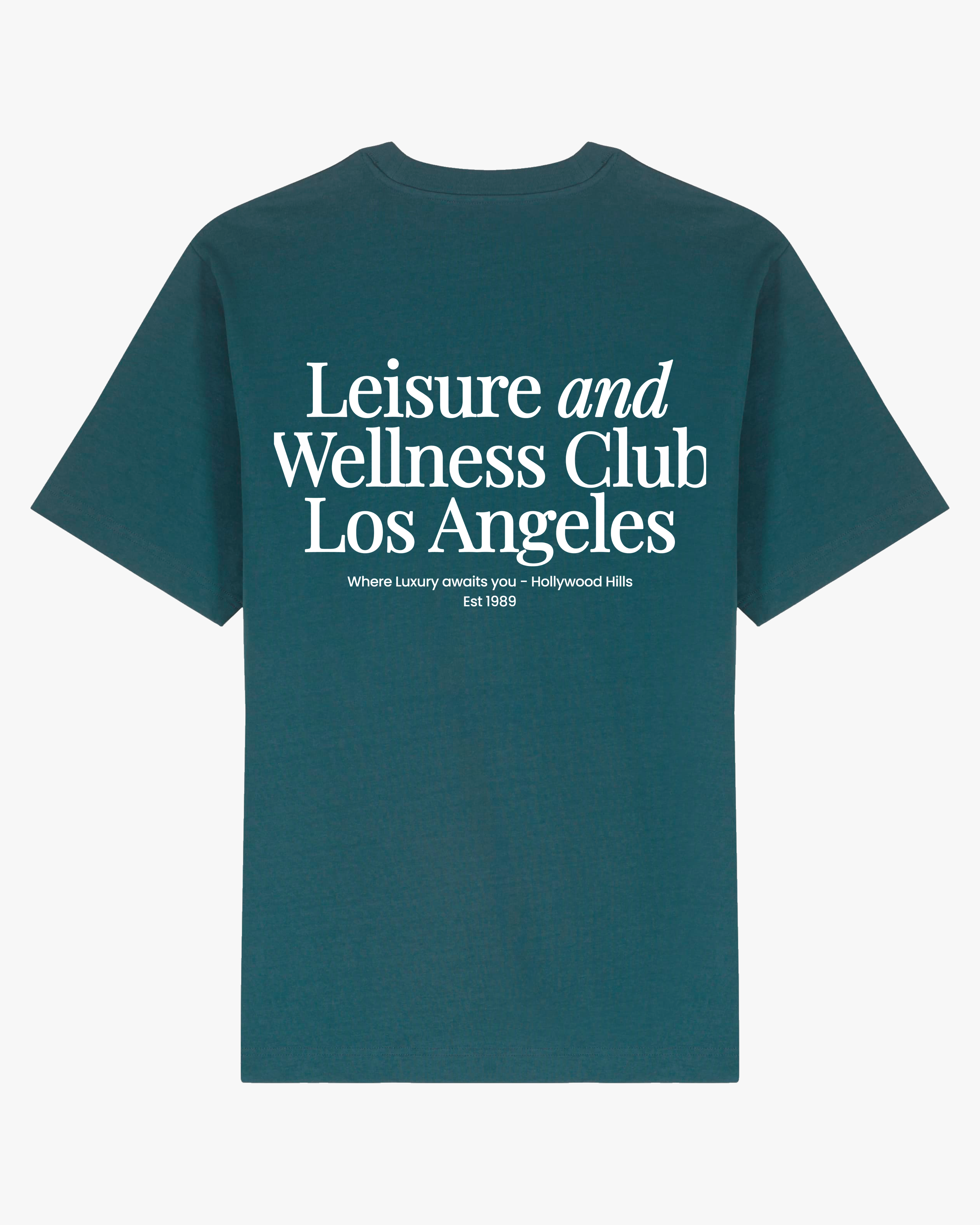 L&W CLUB TEE - TEAL