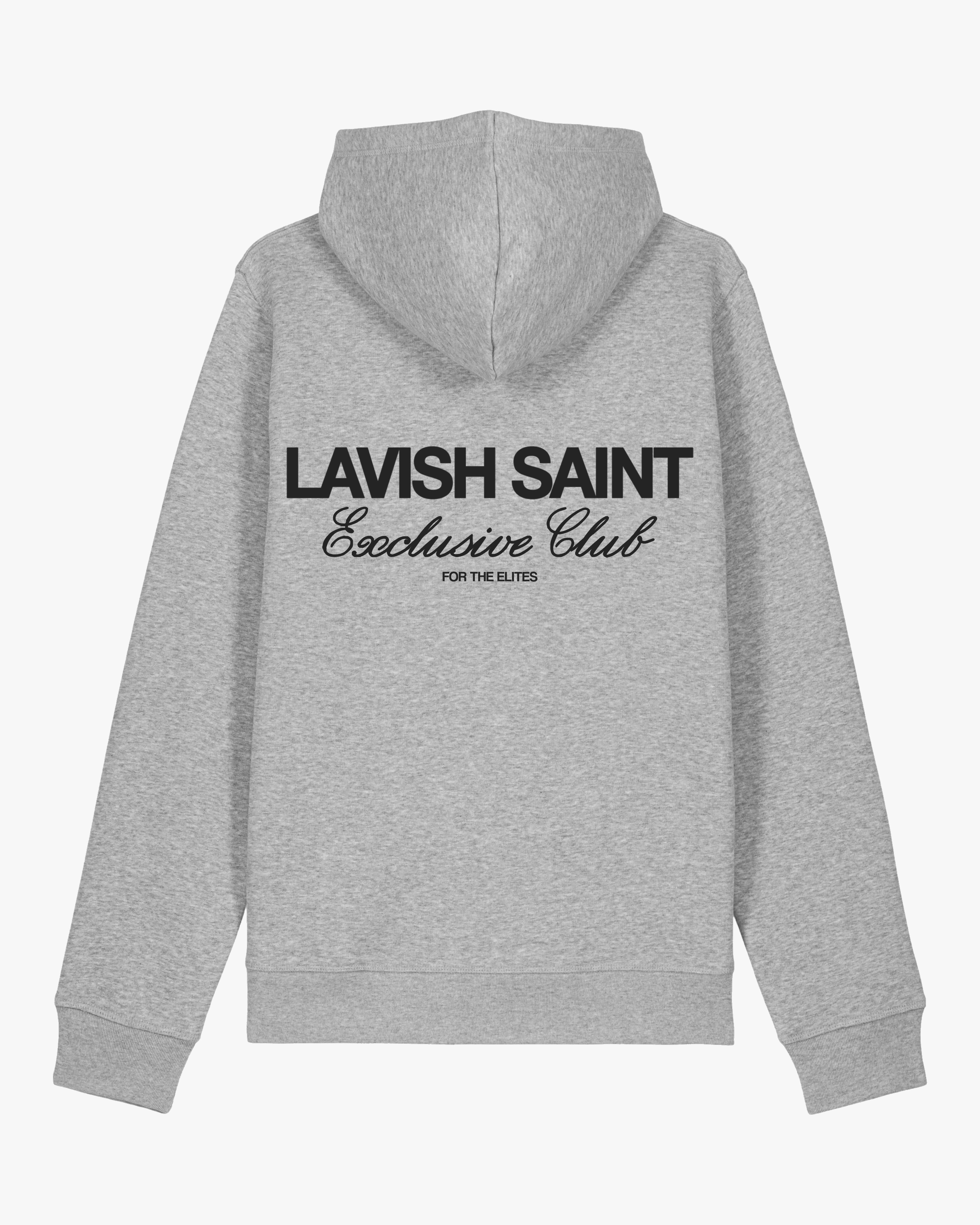 EXCLUSIVE CLUB HOODIE - GRAY