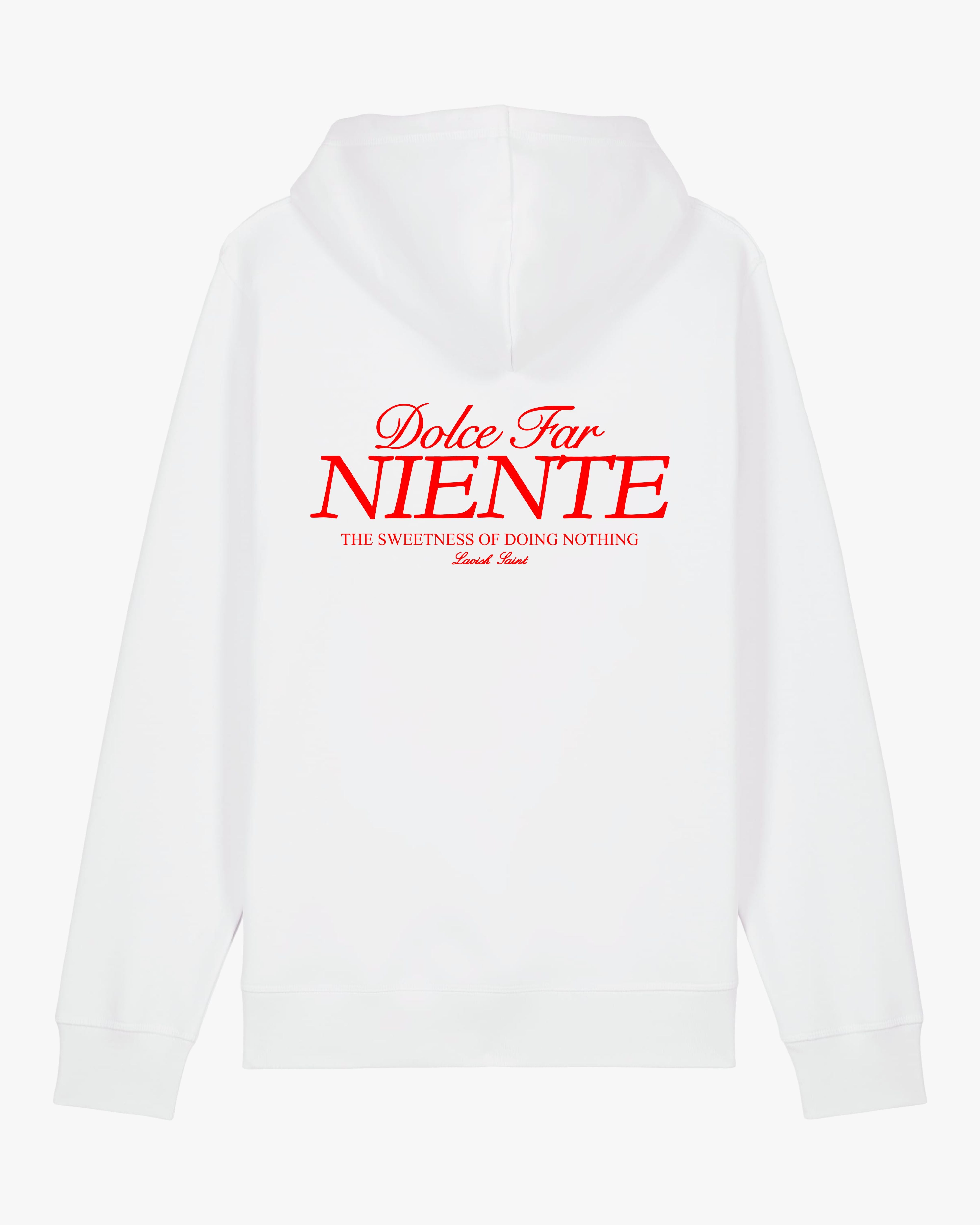 DOLCE FAR NIENTE HOODIE - WHITE