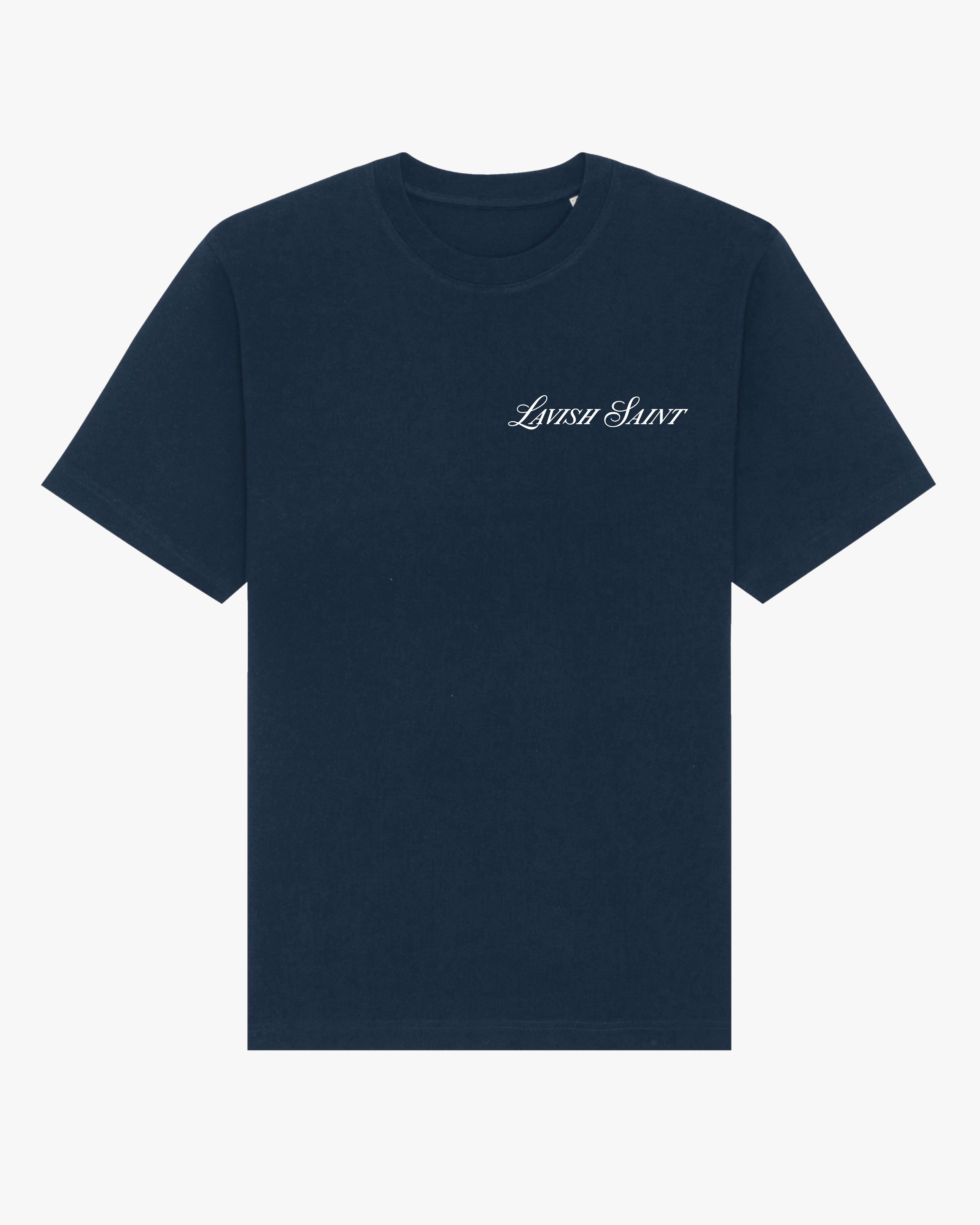 L&W CLUB TEE - NAVY