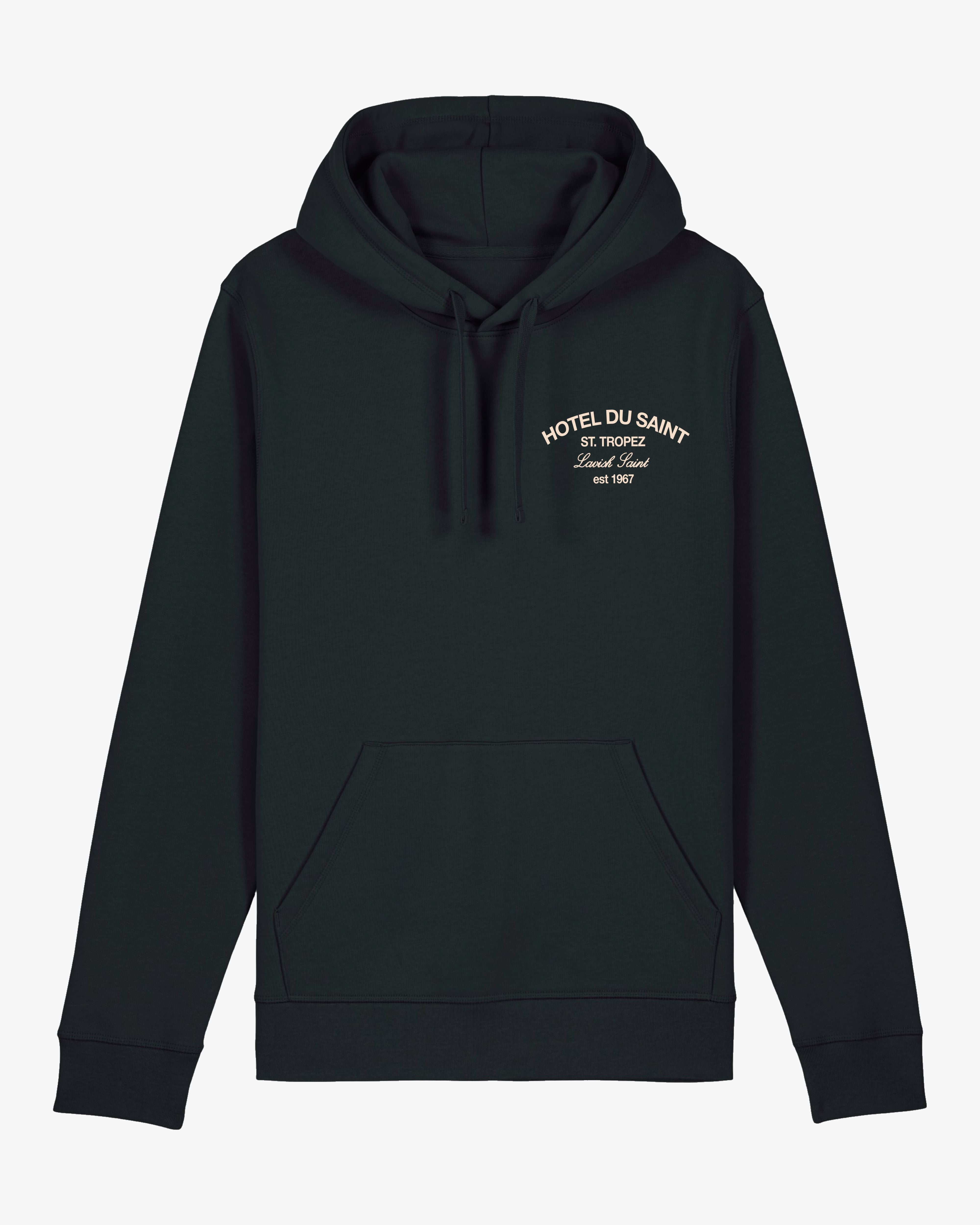 HOTEL DU SAINT HOODIE - BLACK