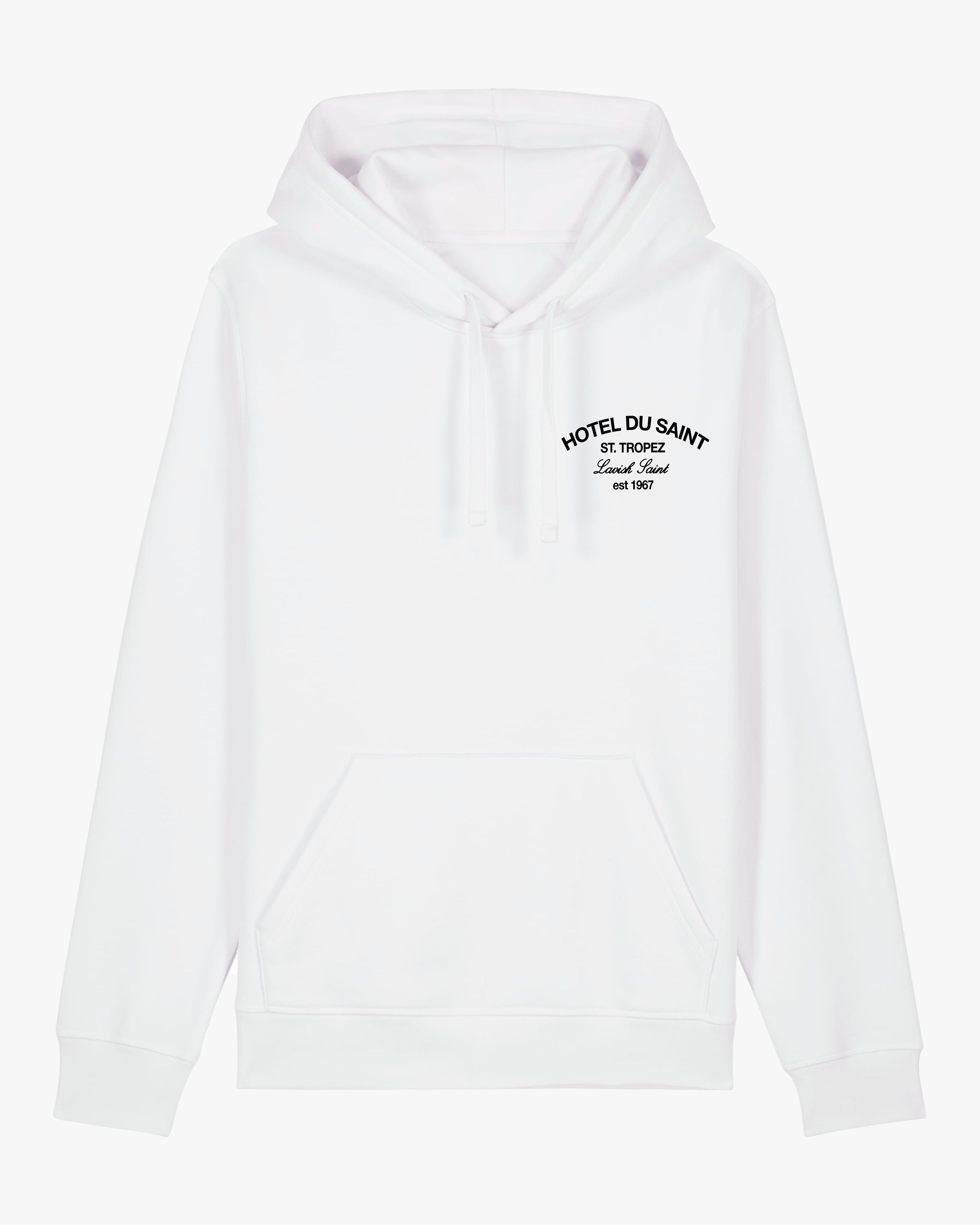 HOTEL DU SAINT HOODIE - WHITE