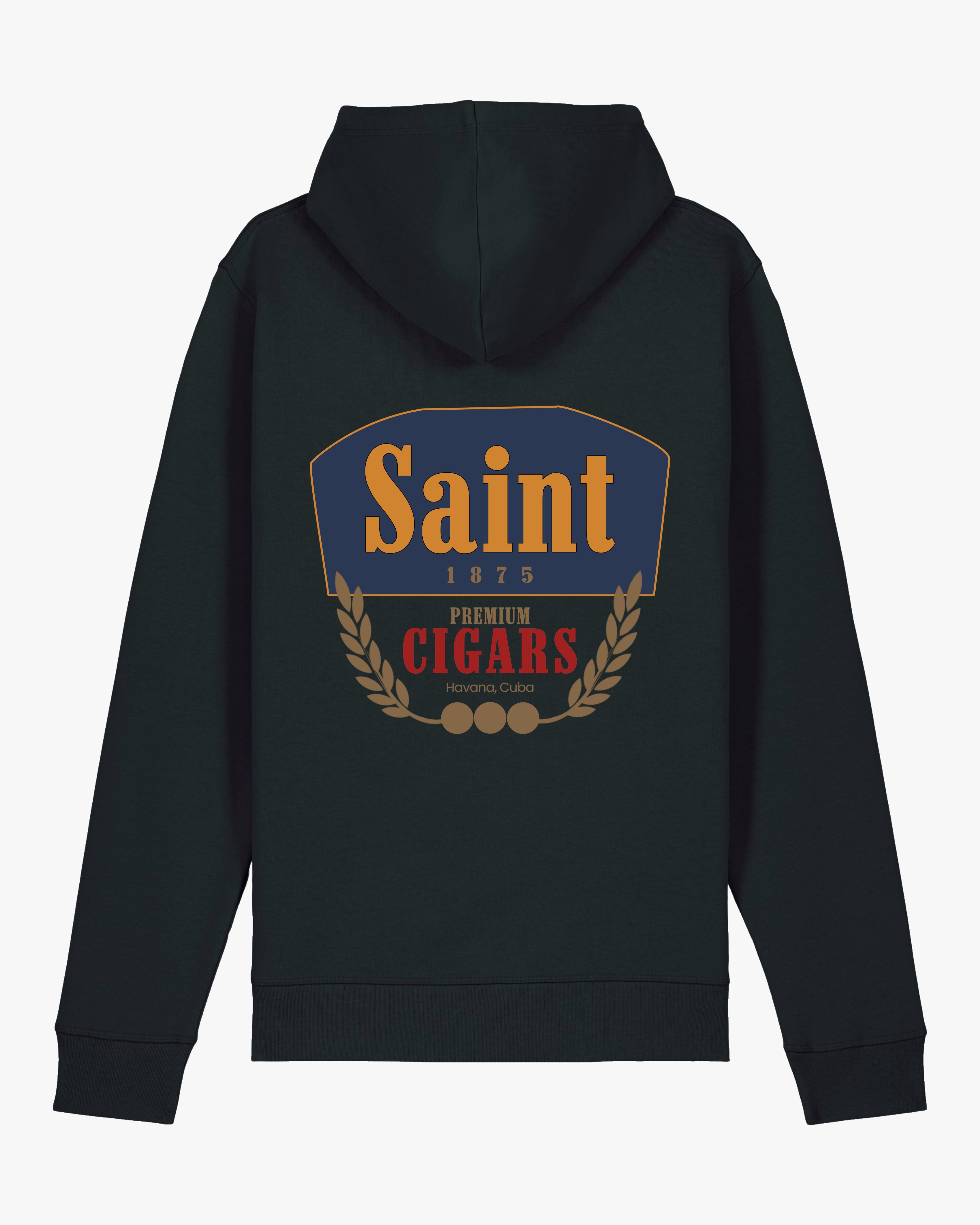 SAINT CIGARS HOODIE - BLACK