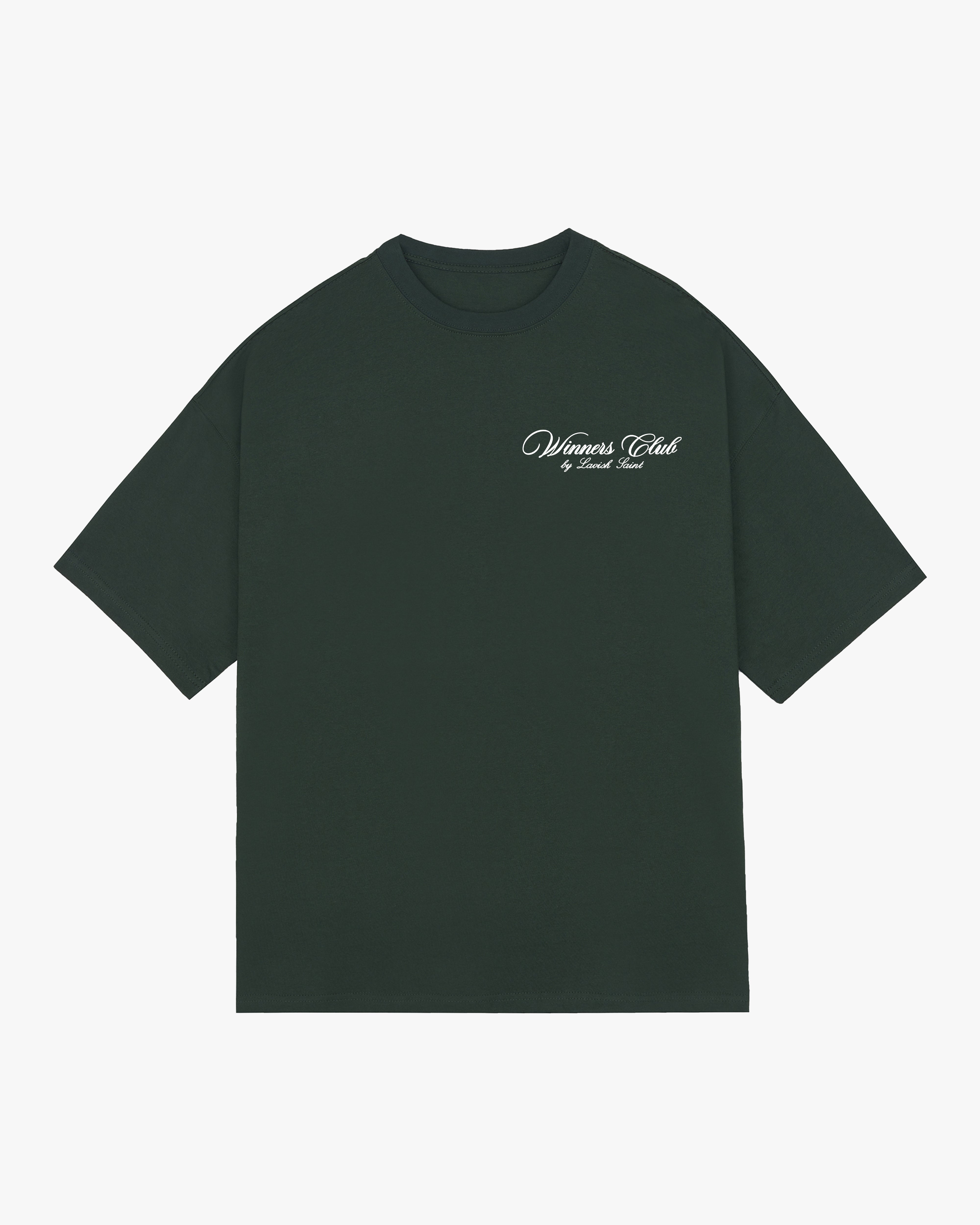 WINNERS CLUB OVERSIZED TEE - JUNGLE GREEN
