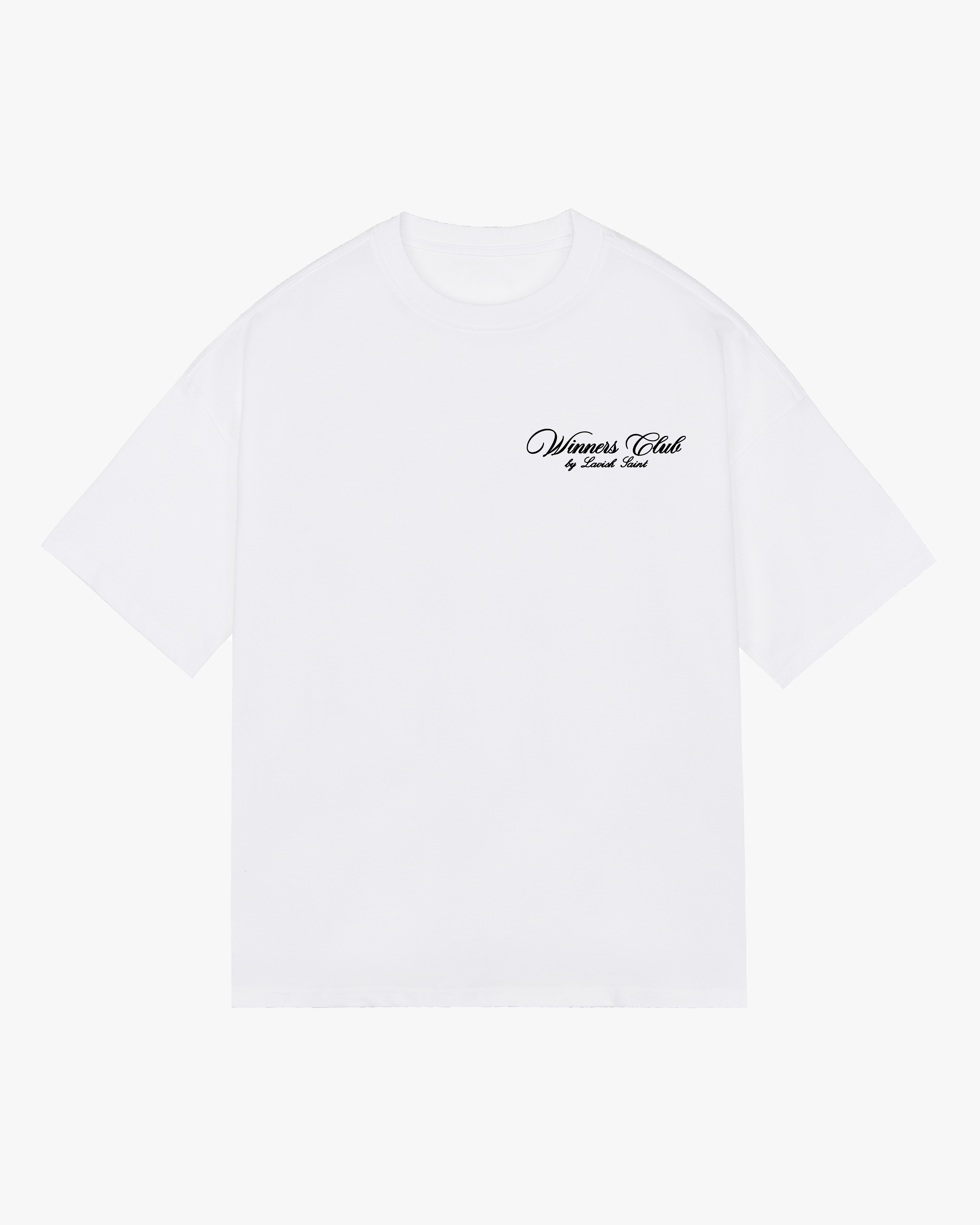 WINNERS CLUB OVERSIZED TEE - WHITE